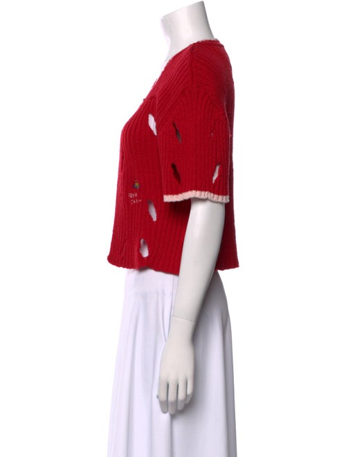 Vivienne Westwood Wool Scoop Neck Sweater