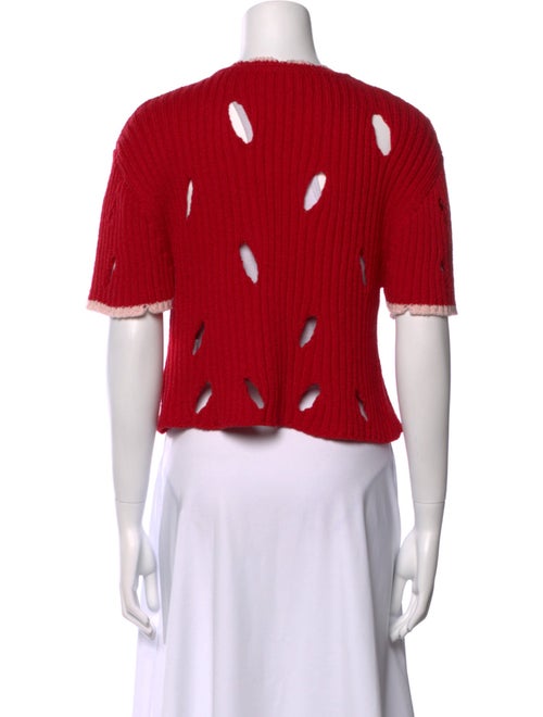 Vivienne Westwood Wool Scoop Neck Sweater