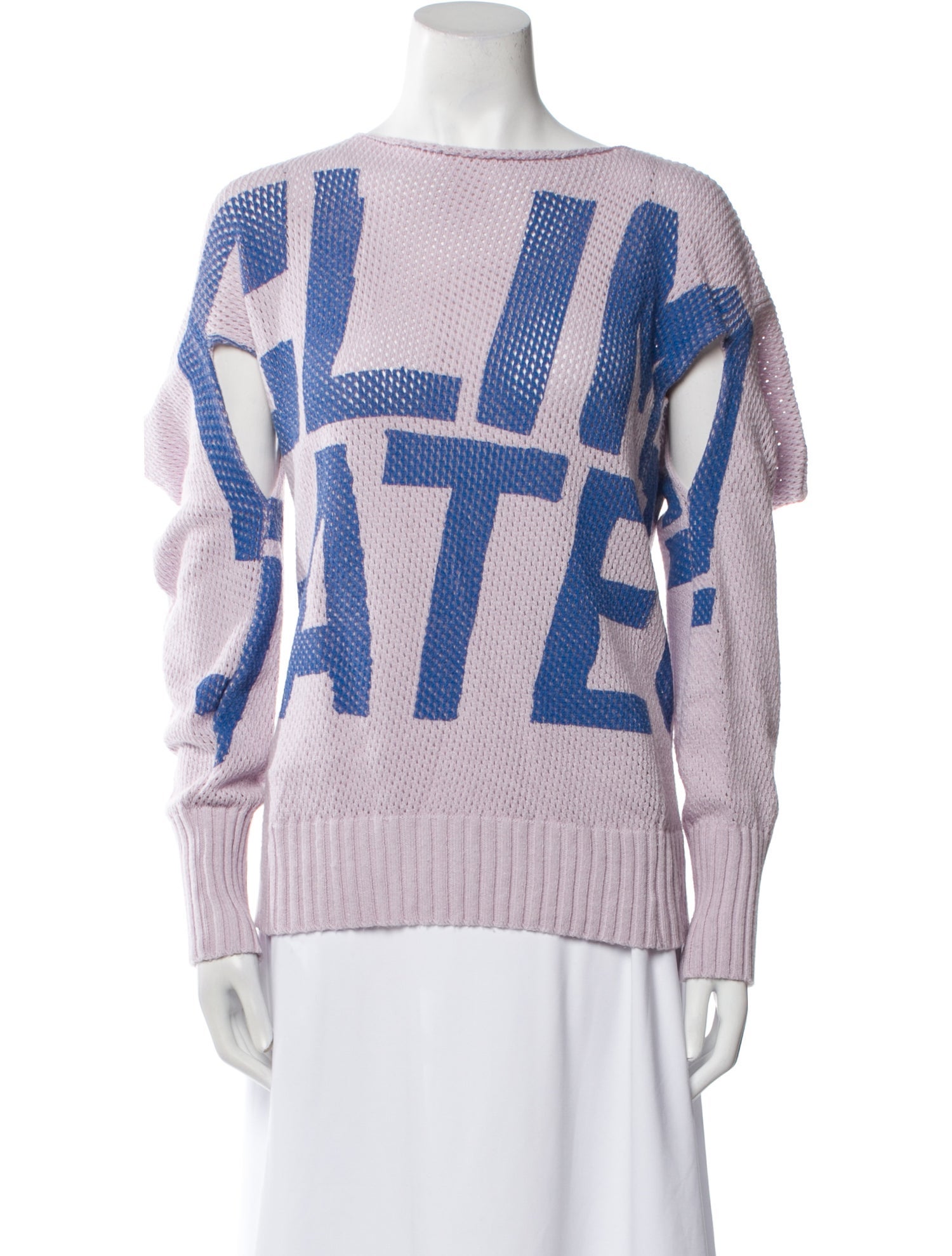 Vivienne Westwood Printed Bateau Neckline Sweater