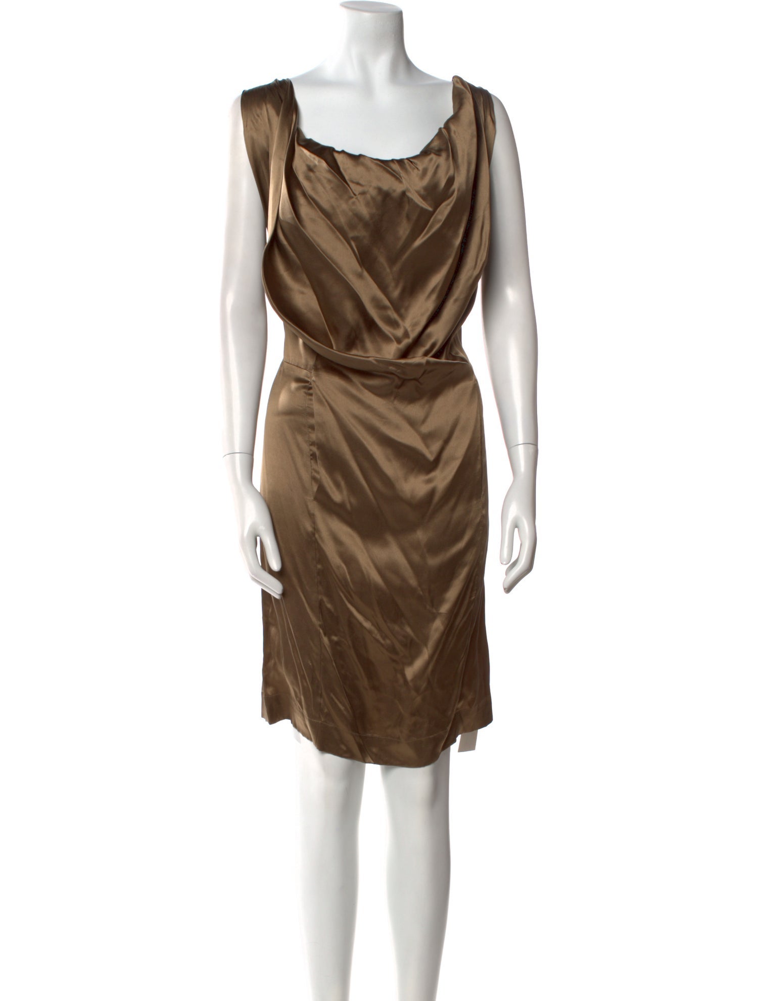 Vivienne Westwood Silk Knee-Length Dress w/ Tags