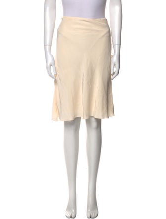 Vivienne Tam Silk Knee-Length Skirt