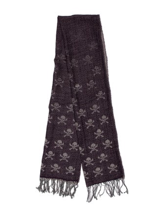 Vivienne Westwood Wool Printed Scarf