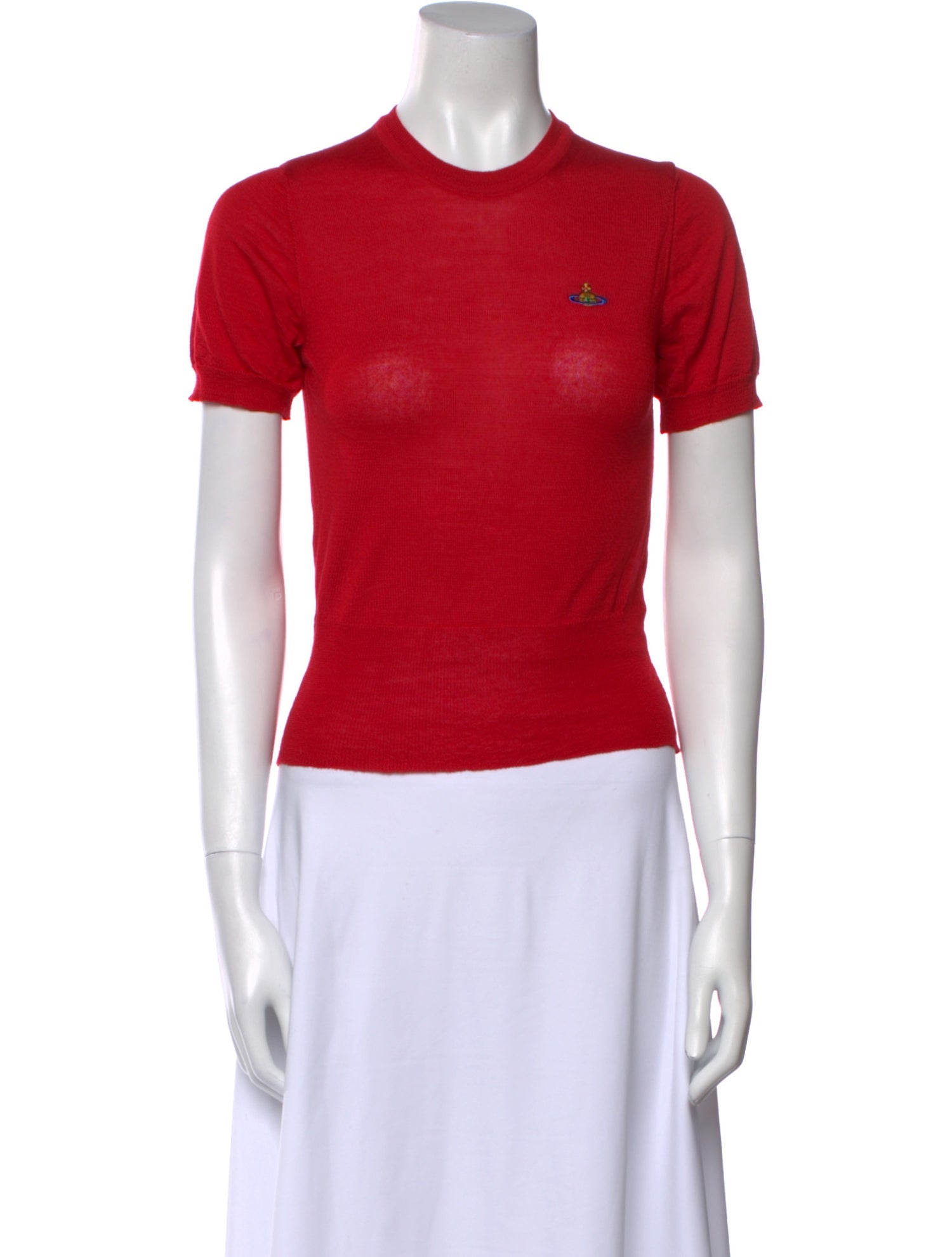 Vivienne Westwood Wool Crew Neck T-Shirt