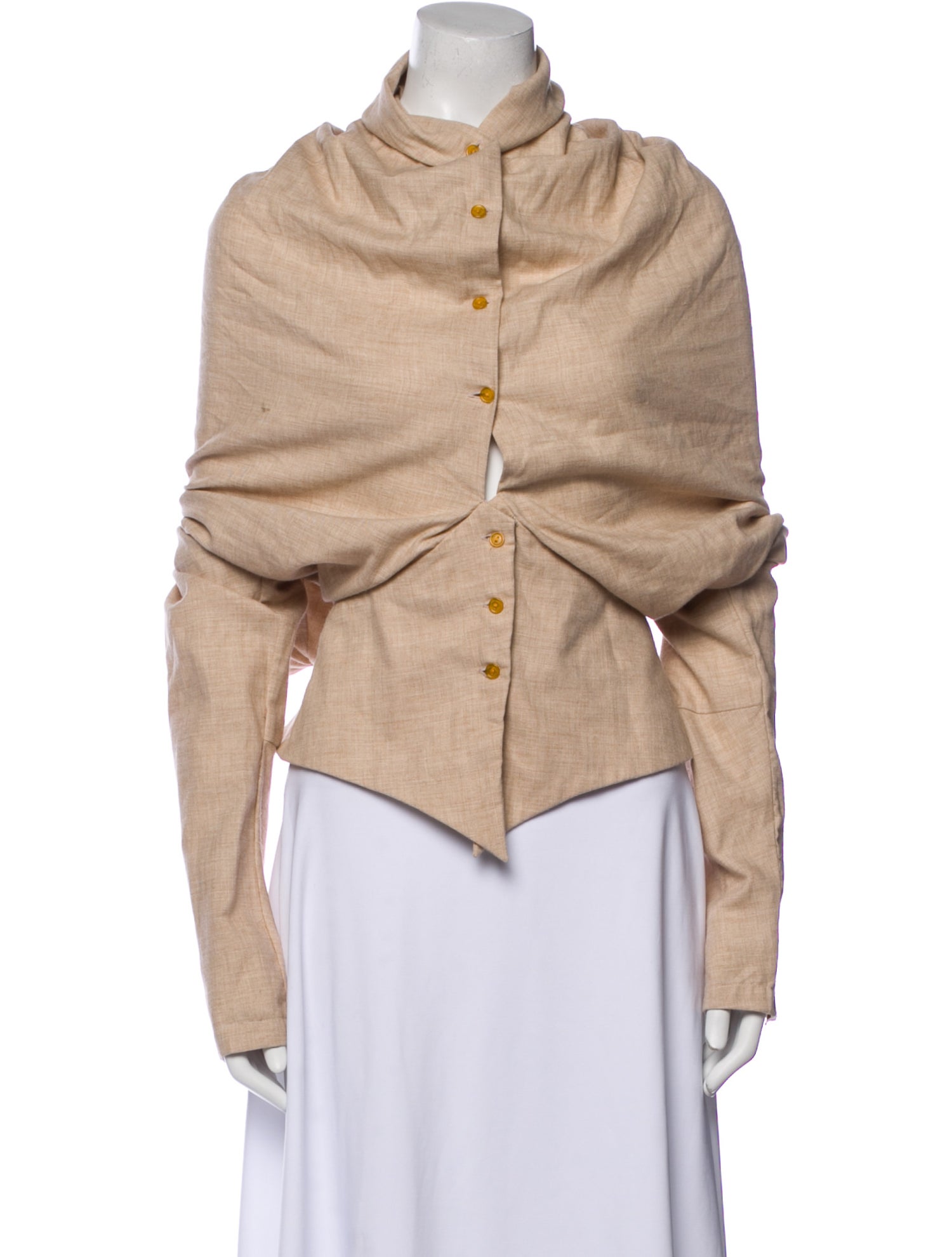 Vivienne Westwood Mock Neck Long Sleeve Top