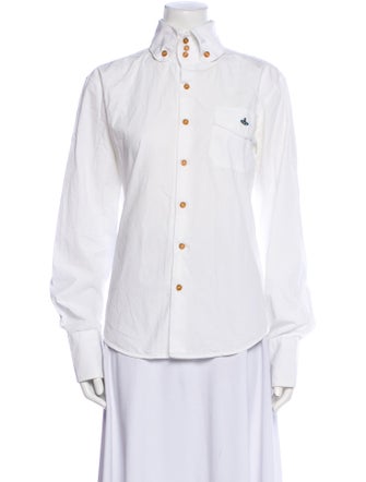Vivienne Westwood Long Sleeve Button-Up Top