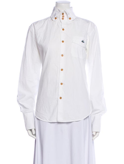 Vivienne Westwood Long Sleeve Button-Up Top