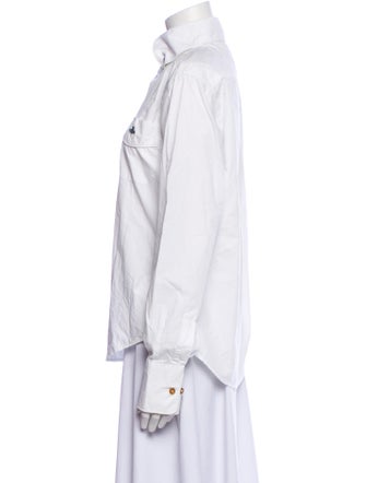 Vivienne Westwood Long Sleeve Button-Up Top