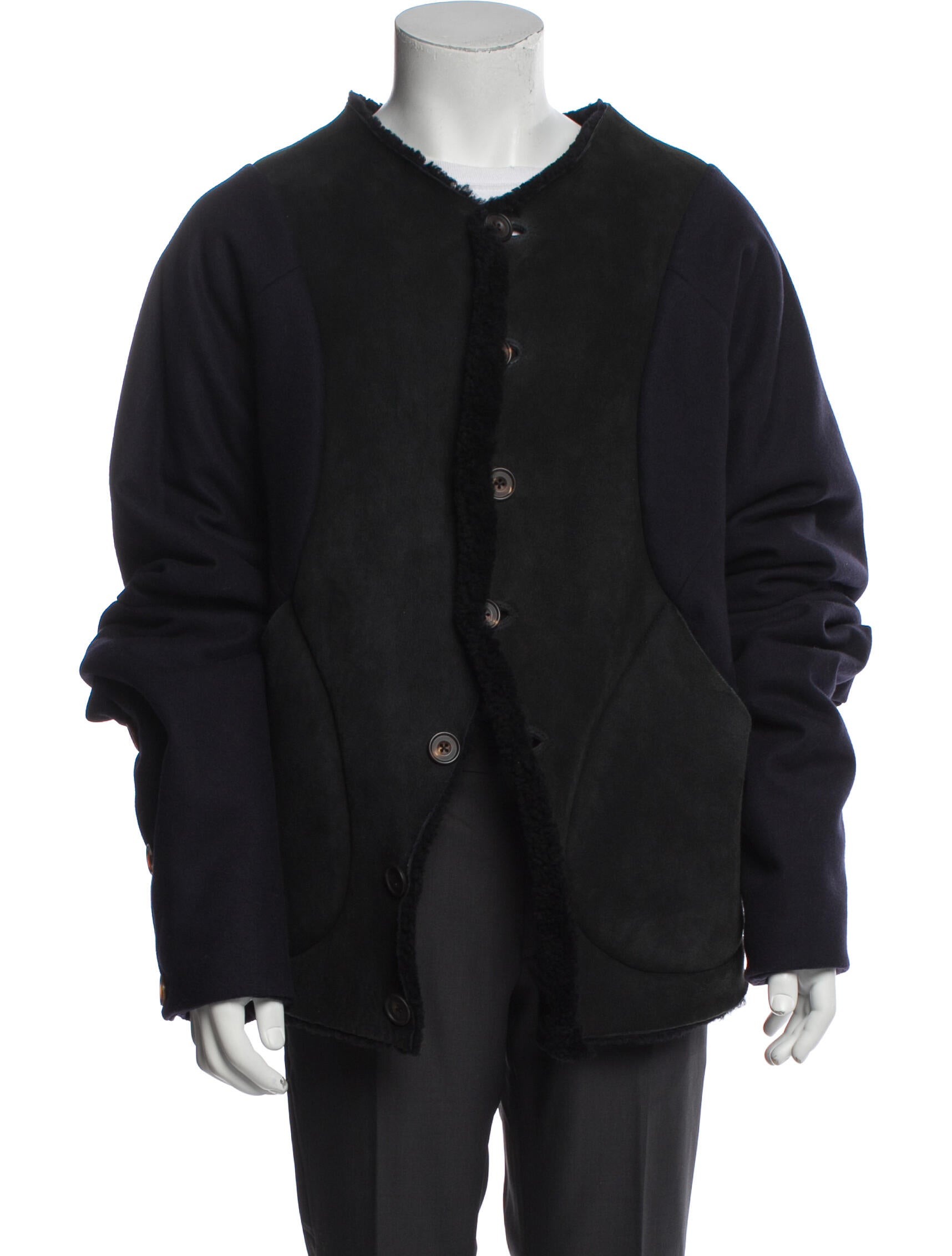 Vivienne Westwood Lamb Fur Bomber Jacket