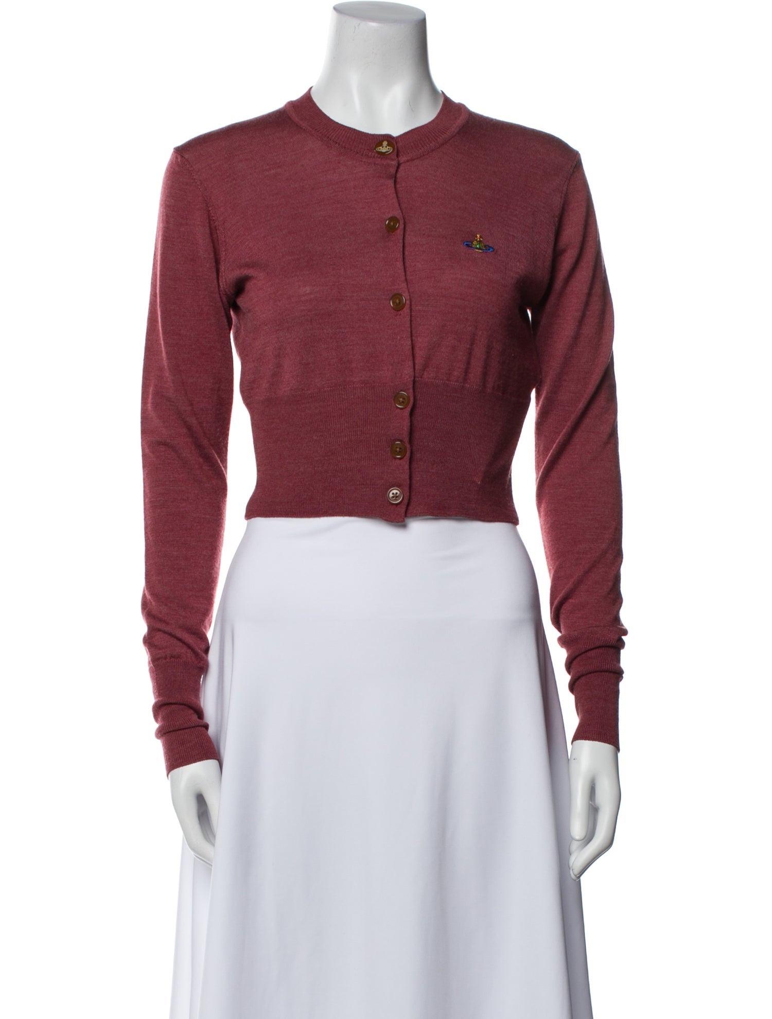 Vivienne Westwood Merino Wool Crew Neck Sweater