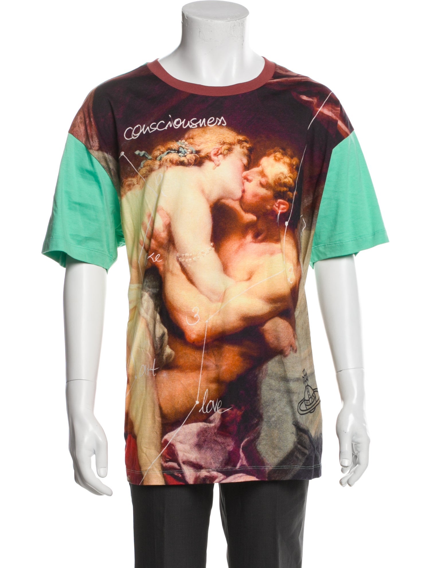 Vivienne Westwood Printed Crew Neck T-Shirt w/ Tags