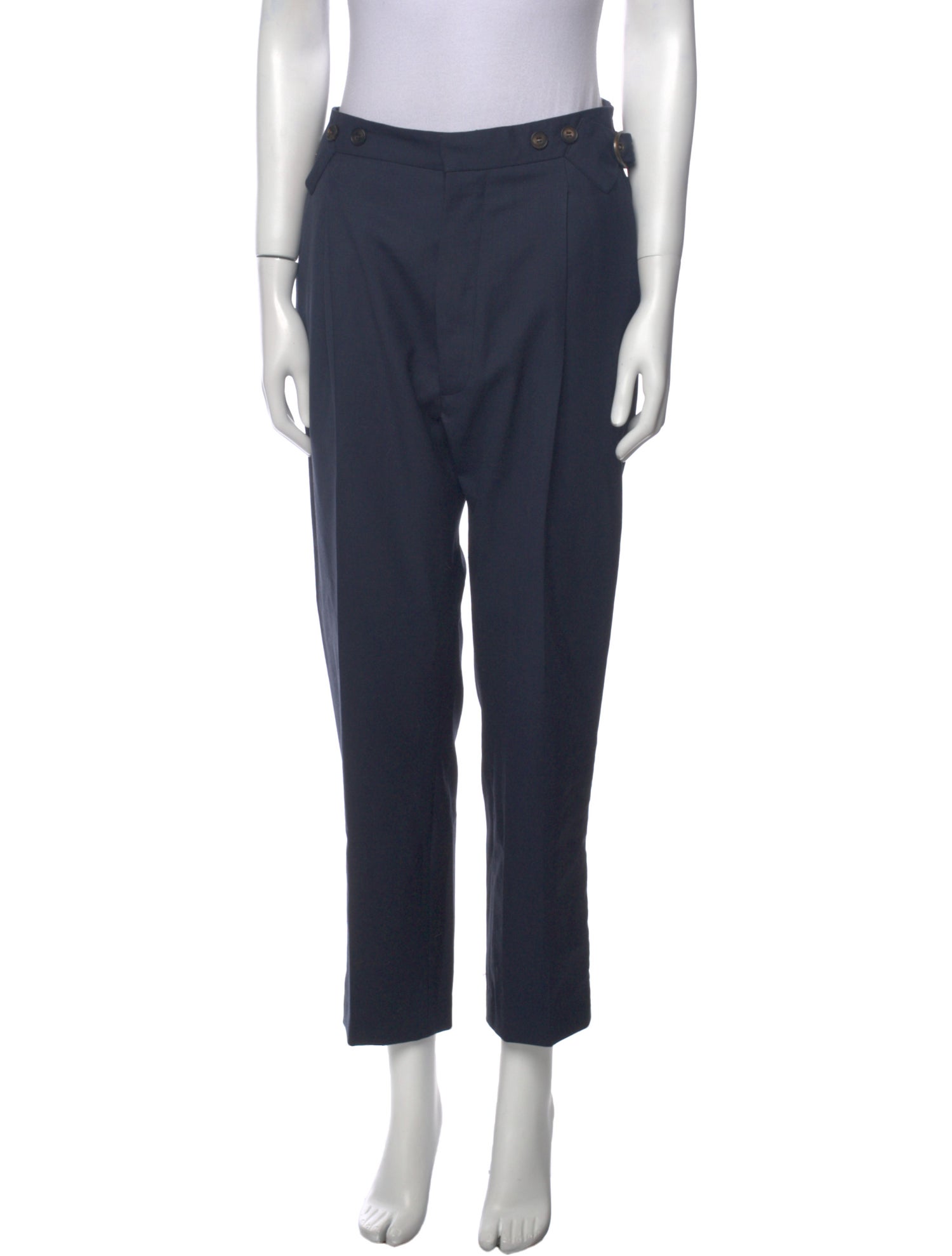 Vivienne Westwood Virgin Wool Straight Leg Pants
