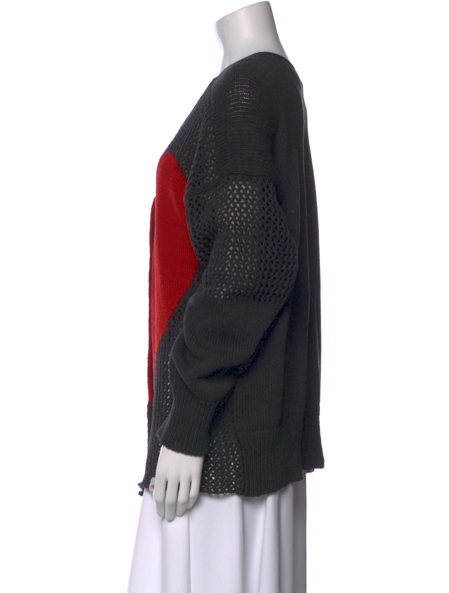 Vivienne Westwood Printed V-Neck Sweater