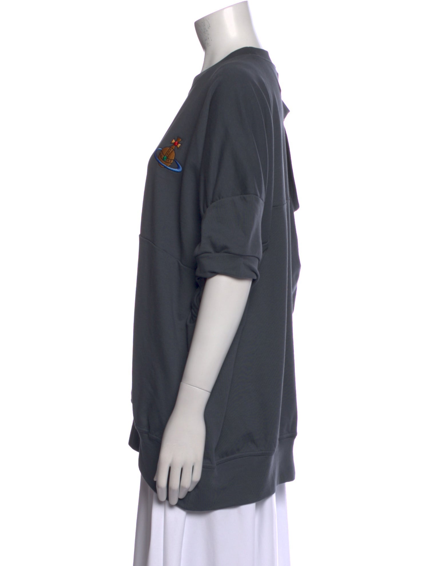 Vivienne Westwood Crew Neck Short Sleeve Sweatshirt