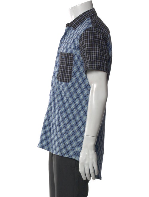 Vivienne Westwood Plaid Print Short Sleeve Shirt