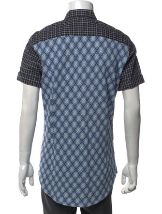 Vivienne Westwood Plaid Print Short Sleeve Shirt