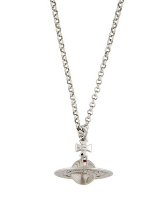Vivienne Westwood Crystal & Resin Large Orb Pendant Necklace