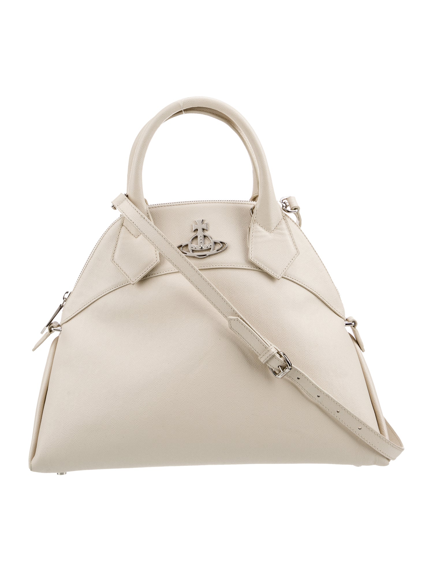 Vivienne Westwood Leather Top Handle Bag