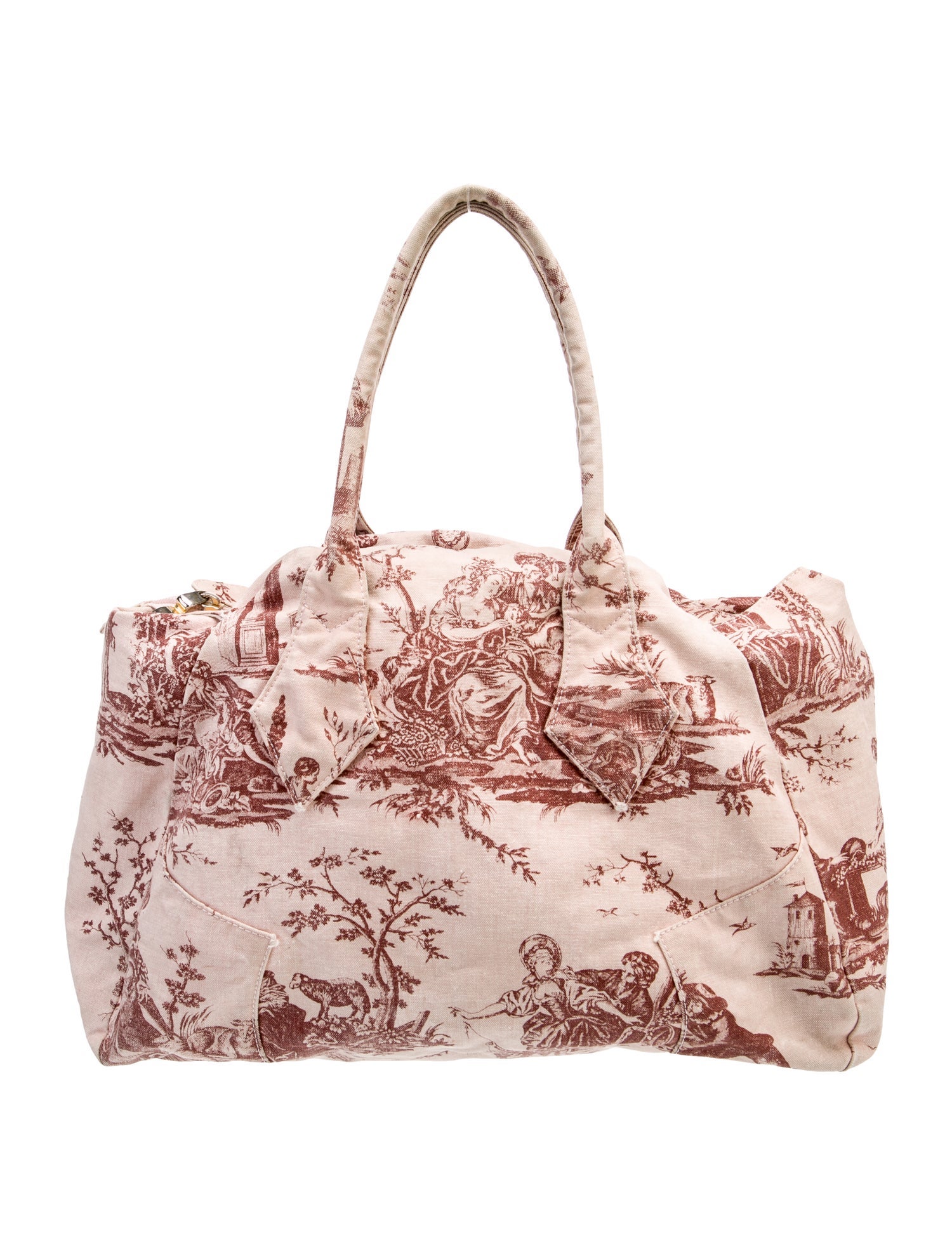 Vivienne Westwood Canvas Top Handle Bag