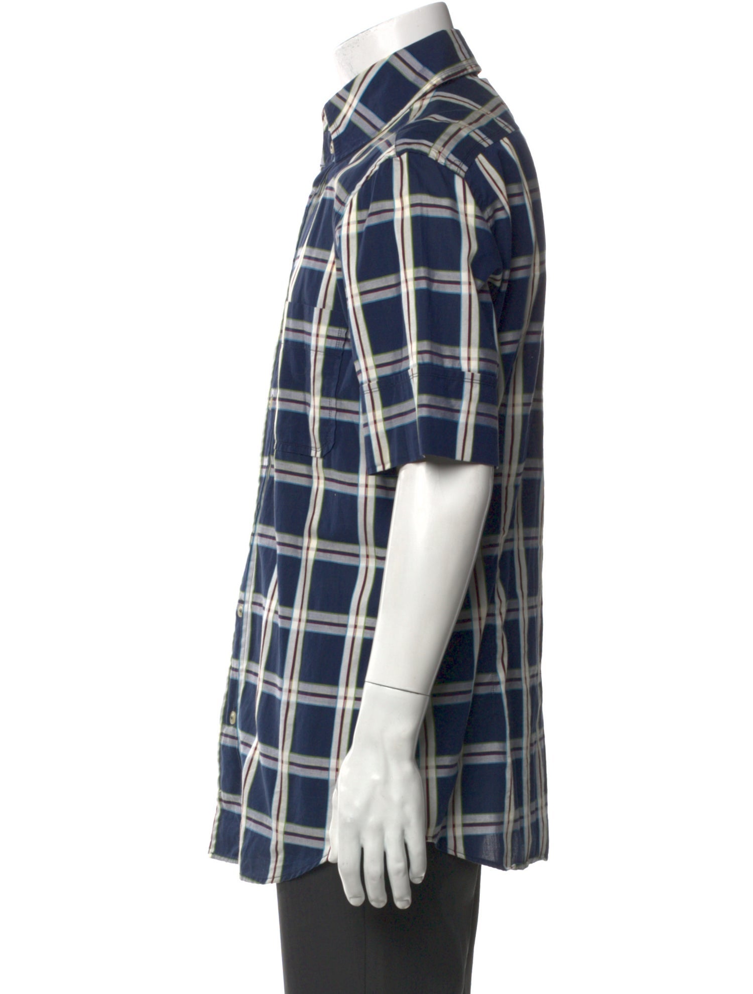 Vivienne Westwood Plaid Print Short Sleeve Shirt