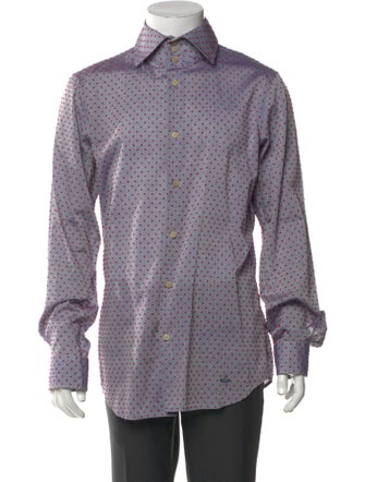 Vivienne Westwood Polka Dot Print Long Sleeve Shirt