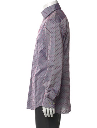 Vivienne Westwood Polka Dot Print Long Sleeve Shirt