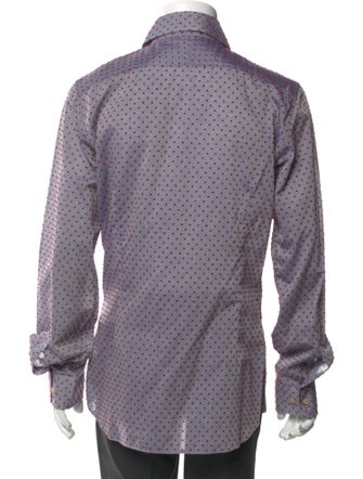 Vivienne Westwood Polka Dot Print Long Sleeve Shirt
