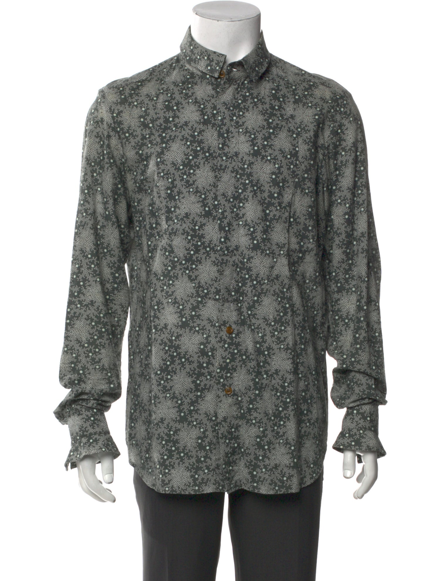 Vivienne Westwood Floral Print Long Sleeve Shirt