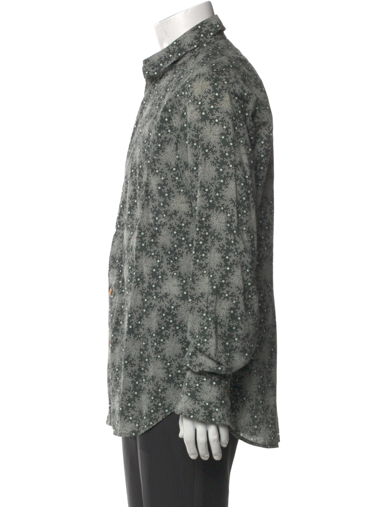 Vivienne Westwood Floral Print Long Sleeve Shirt