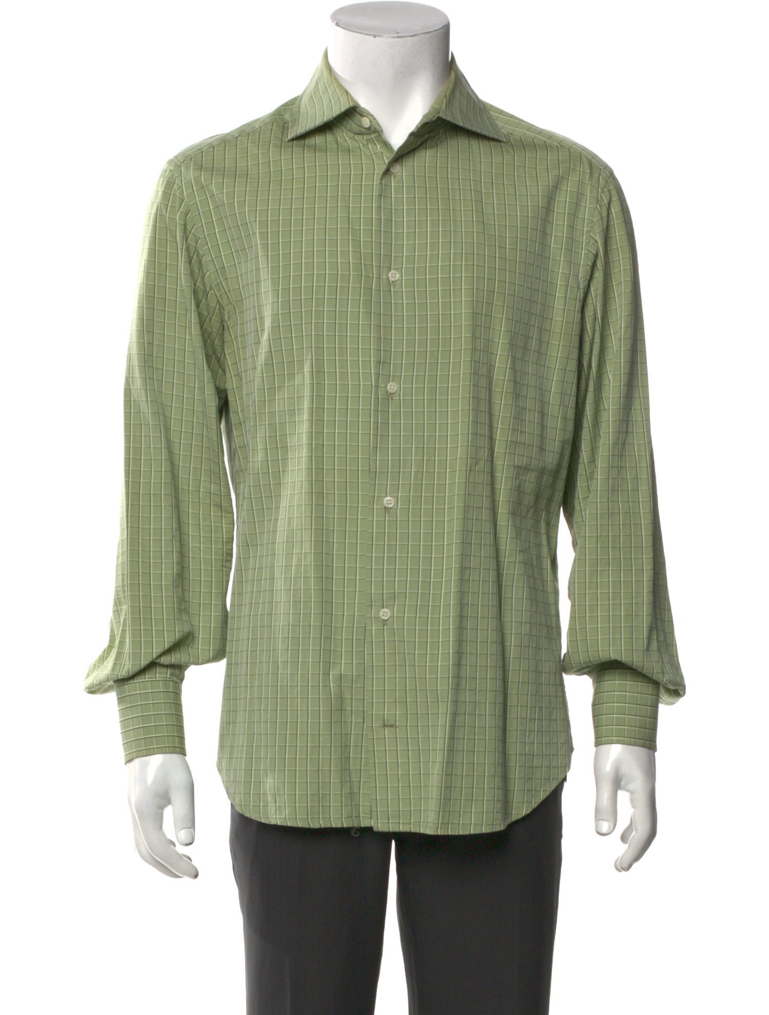 Vivienne Westwood Plaid Print Long Sleeve Shirt