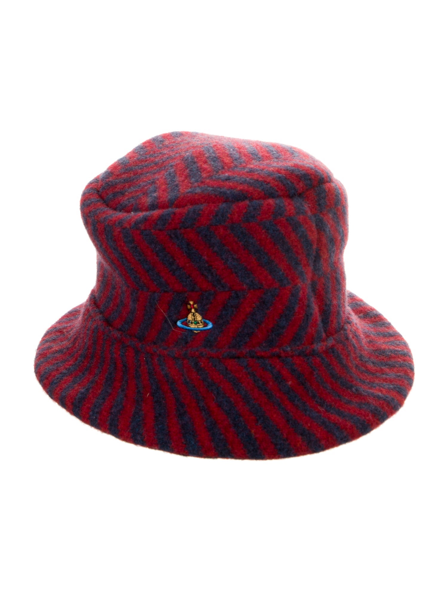 Vivienne Westwood Printed Wool Bucket Hat