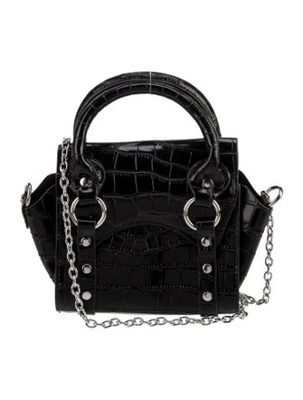 Vivienne Westwood Leather Top Handle Bag