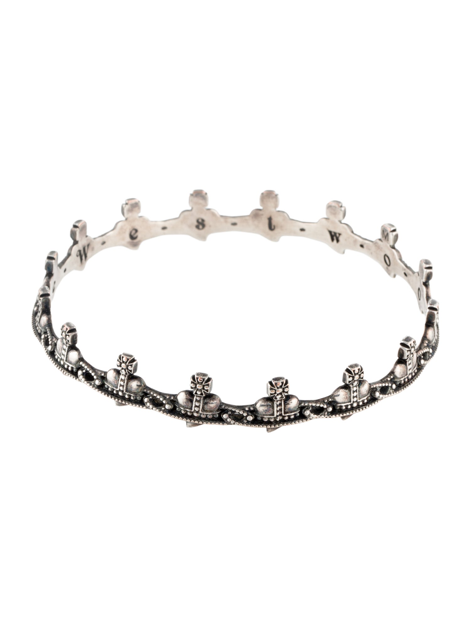 Vivienne Westwood Crown Orb Bangle Bracelet