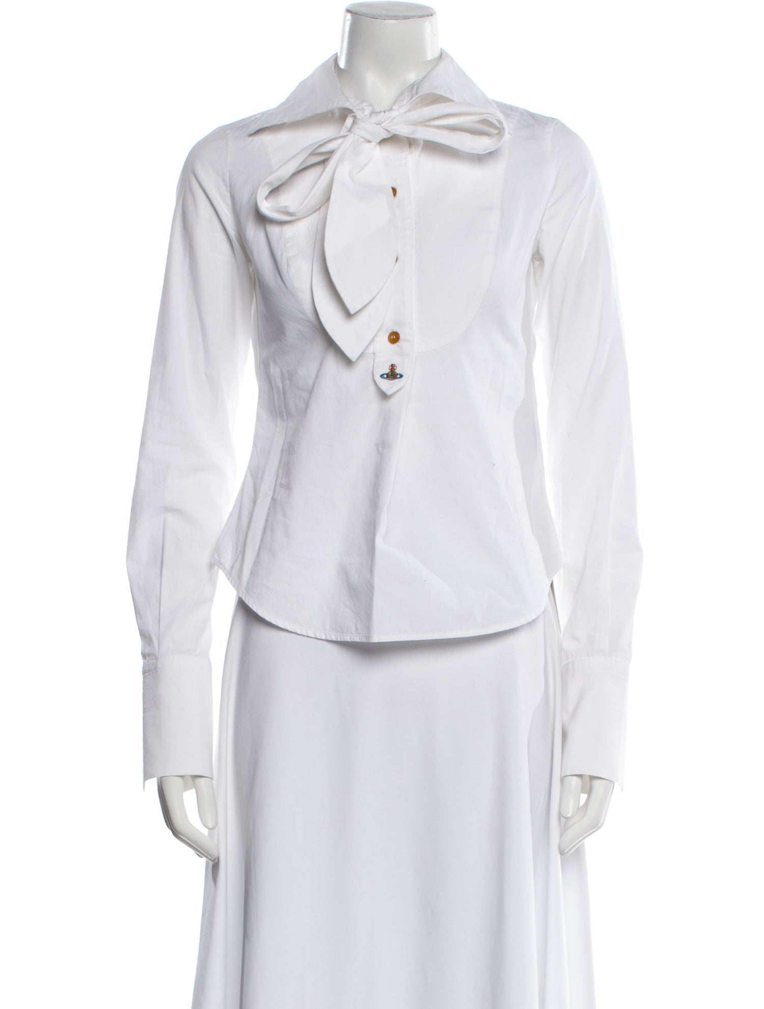 Vivienne Westwood Long Sleeve Button-Up Top