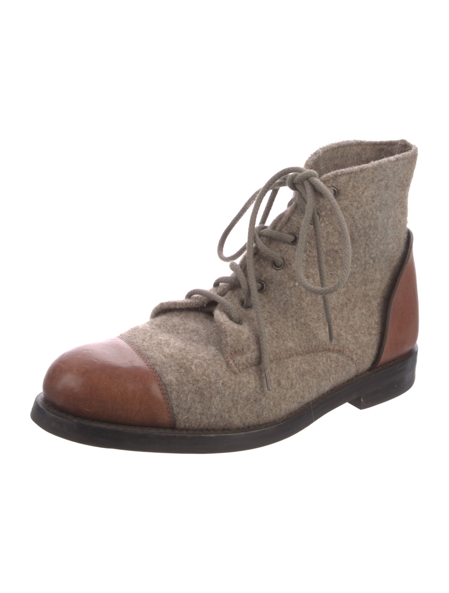 Vivienne Westwood Leather Lace-Up Boots