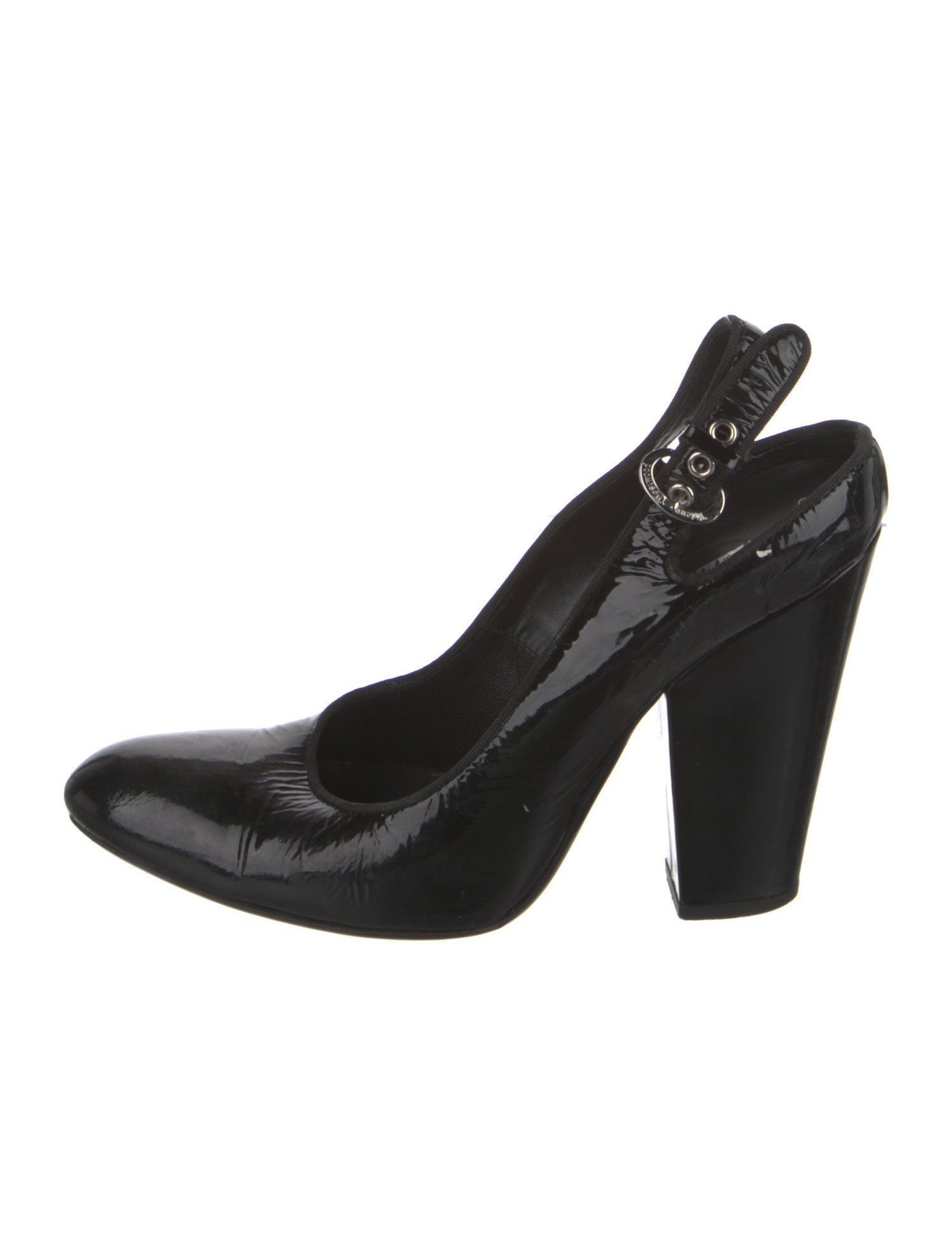 Vivienne Westwood Patent Leather Slingback Pumps