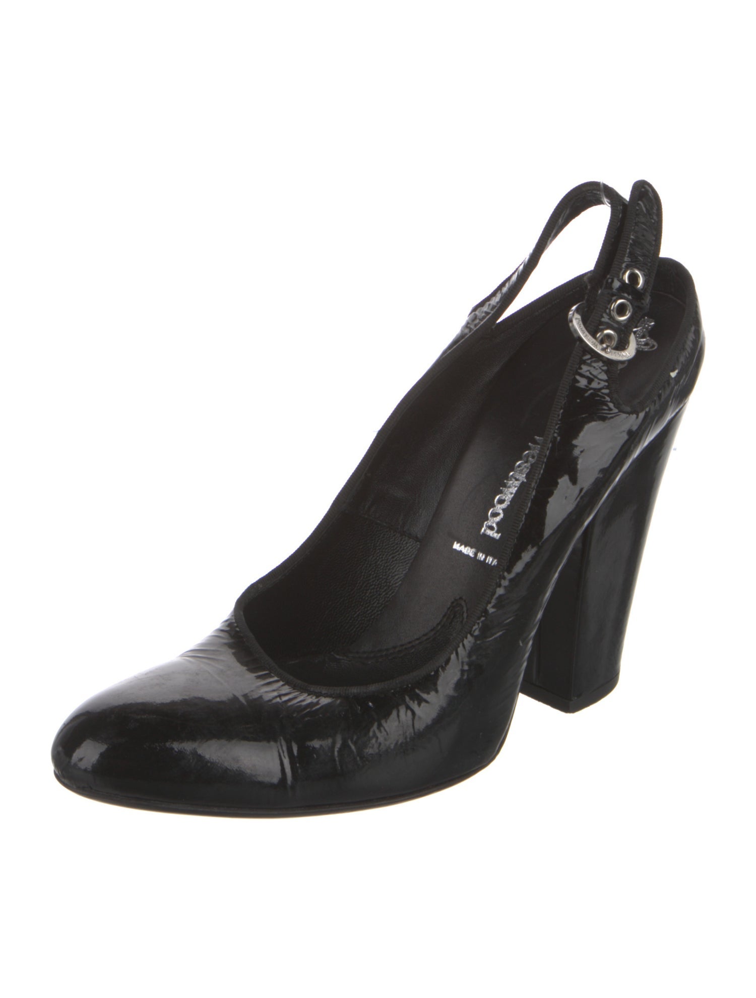 Vivienne Westwood Patent Leather Slingback Pumps