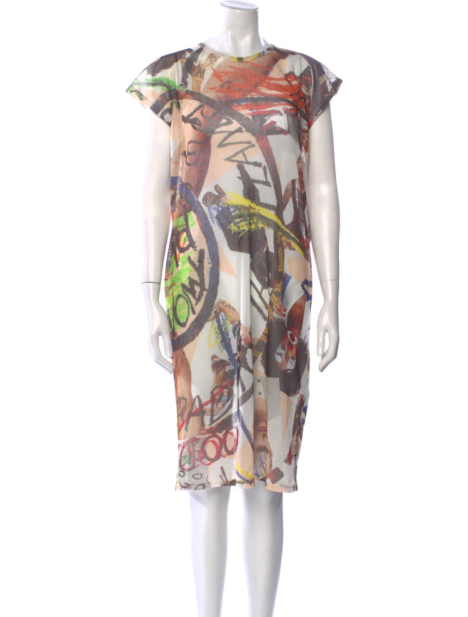 Vivienne Westwood Printed Midi Length Dress