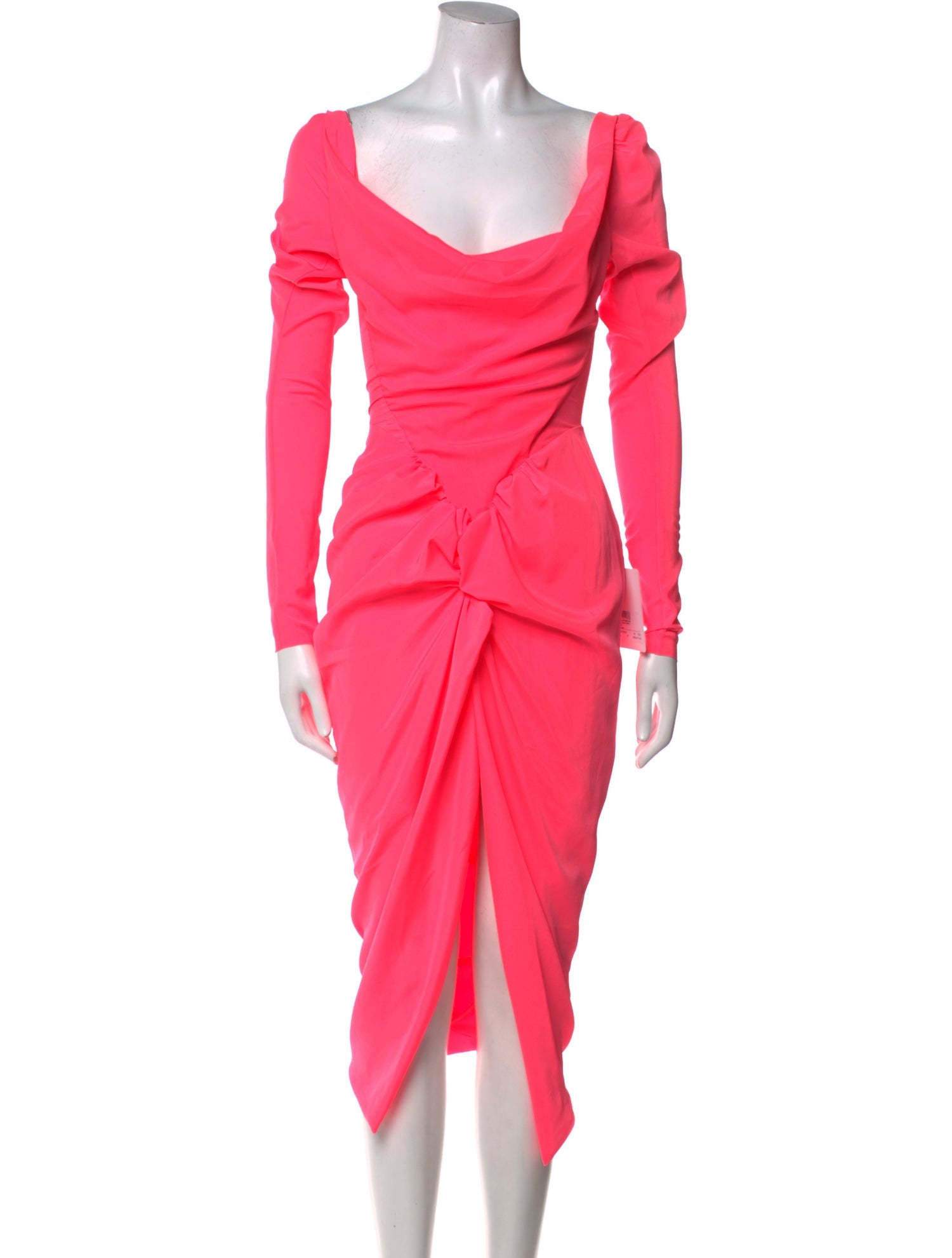 Vivienne Westwood Cowl Neck Midi Length Dress w/ Tags