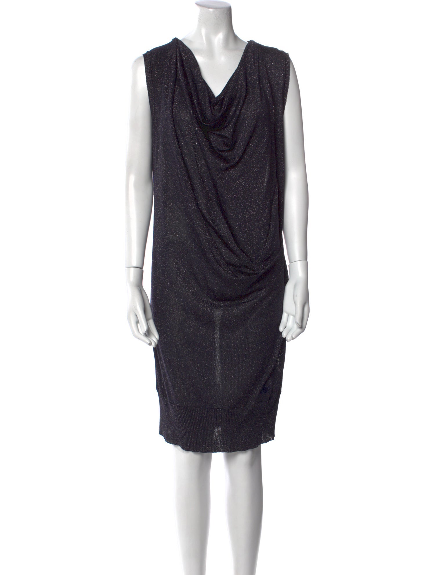Vivienne Westwood Cowl Neck Knee-Length Dress