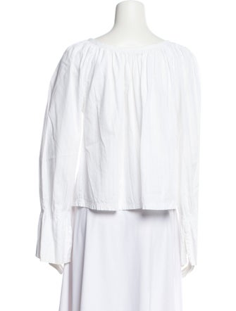 Vivienne Westwood V-Neck Long Sleeve Blouse
