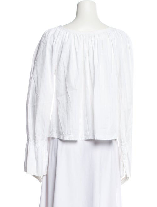 Vivienne Westwood V-Neck Long Sleeve Blouse