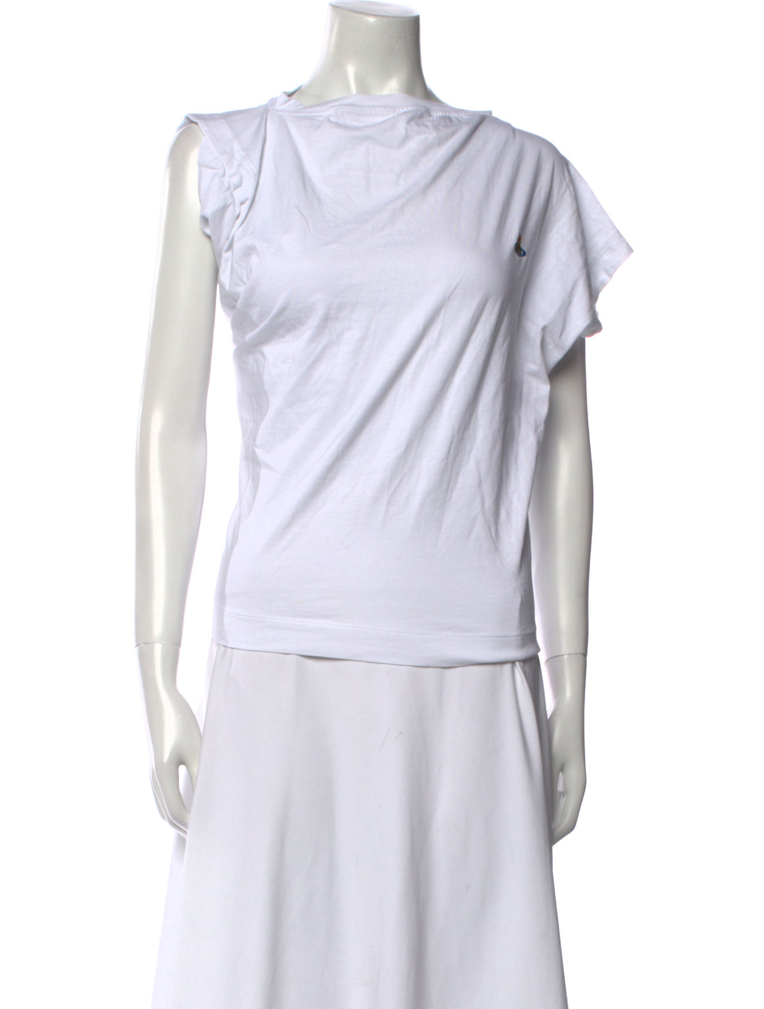 Vivienne Westwood Bateau Neckline Short Sleeve Top