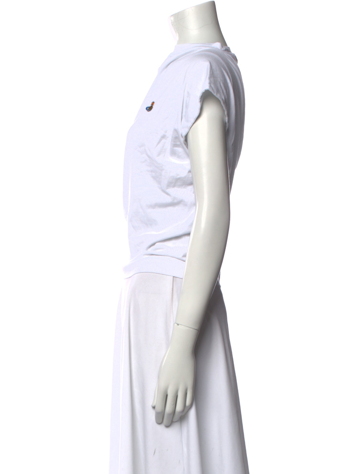 Vivienne Westwood Bateau Neckline Short Sleeve Top