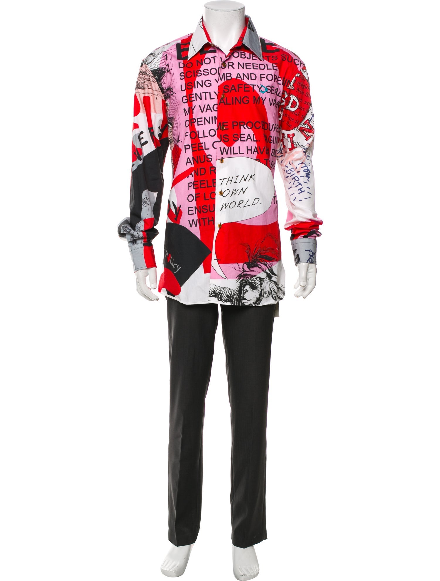 Vivienne Westwood 2023 Printed Shirt w/ Tags