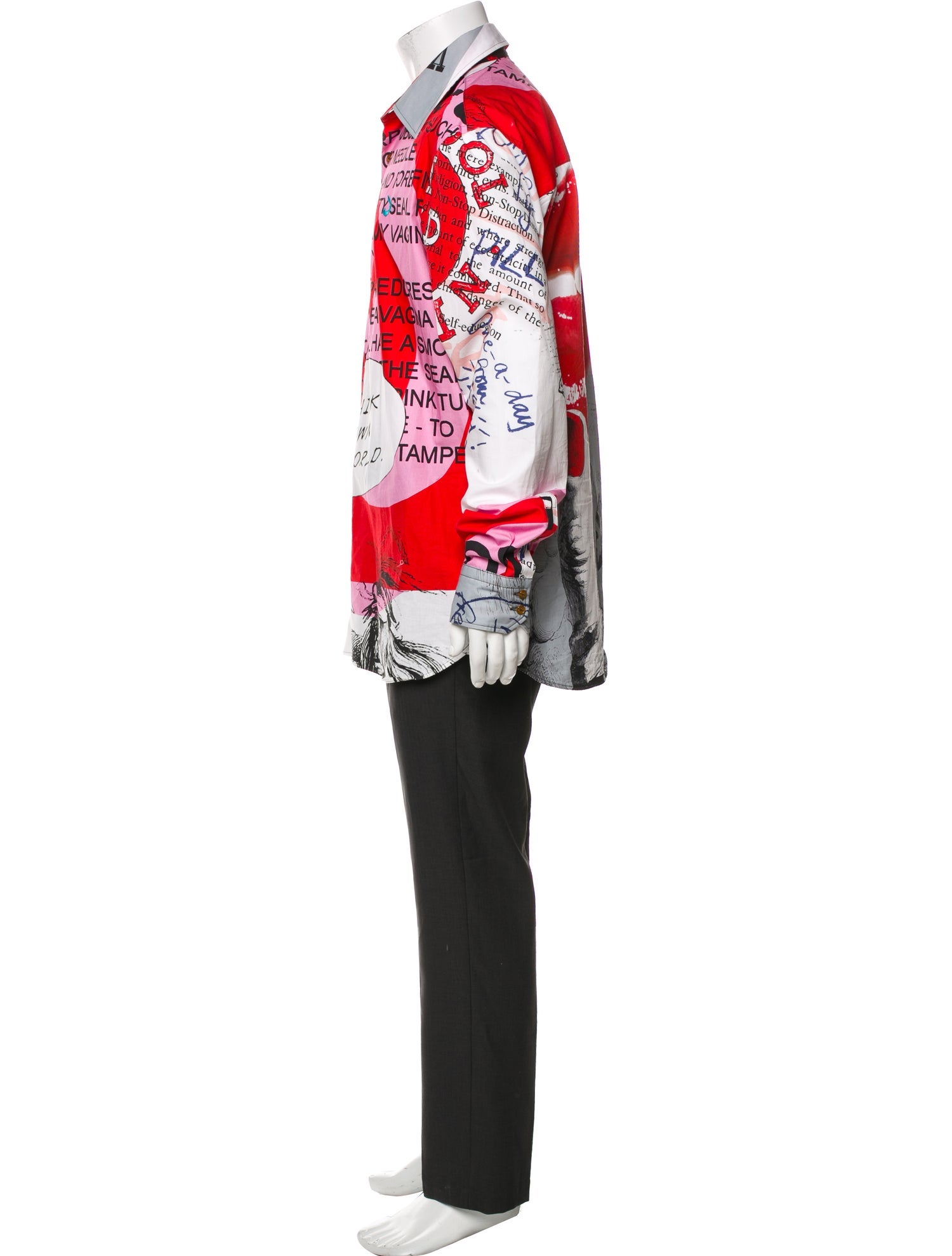 Vivienne Westwood 2023 Printed Shirt w/ Tags