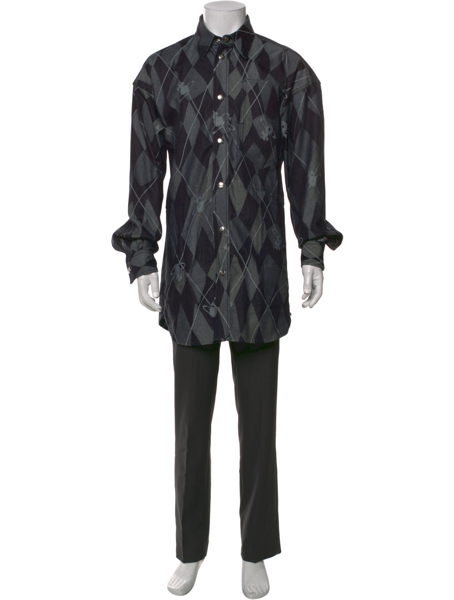 Vivienne Westwood Printed Long Sleeve Shirt