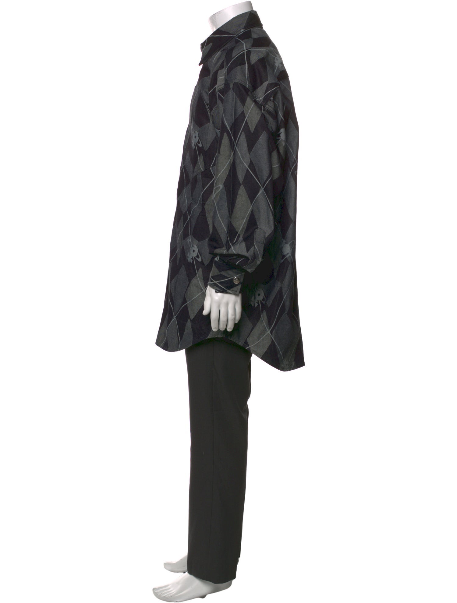 Vivienne Westwood Printed Long Sleeve Shirt