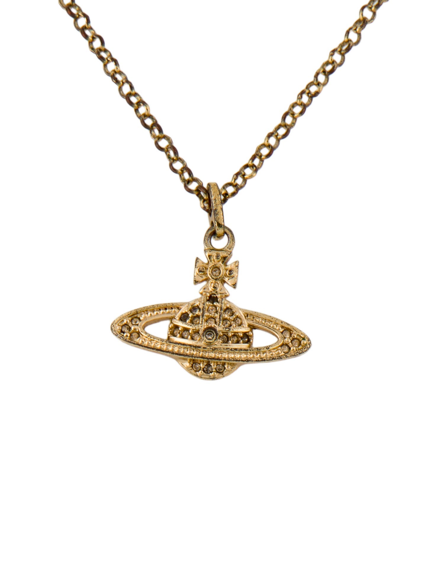 Vivienne Westwood Mini Bas Relief Pendant Necklace