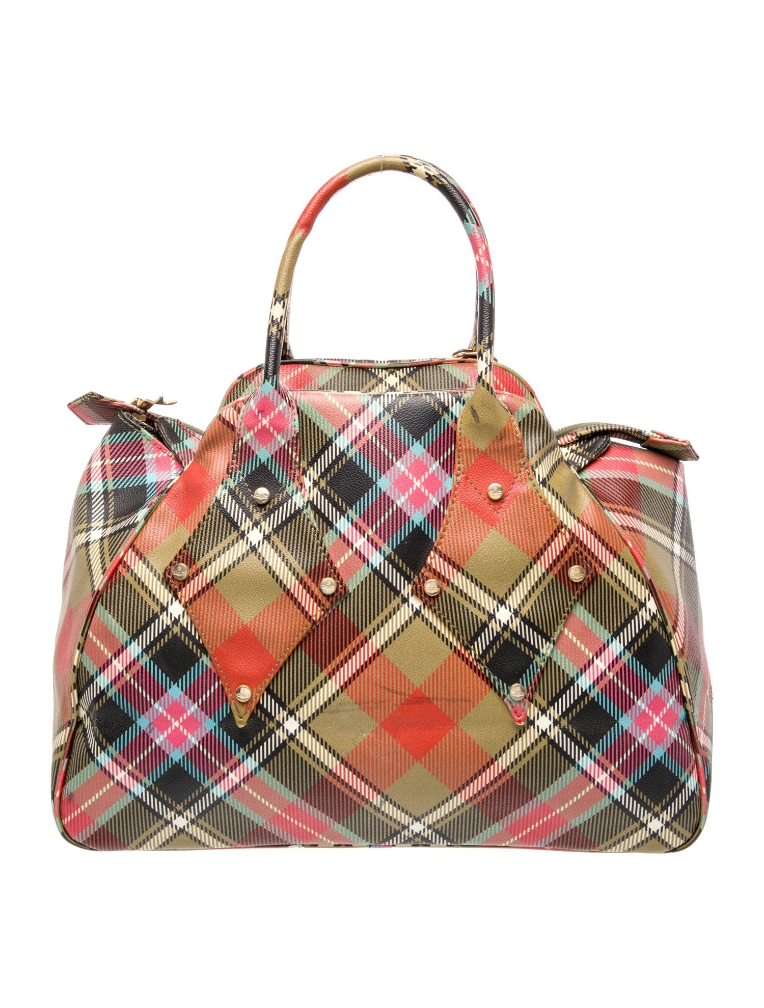 Vivienne Westwood Leather Top Handle Bag