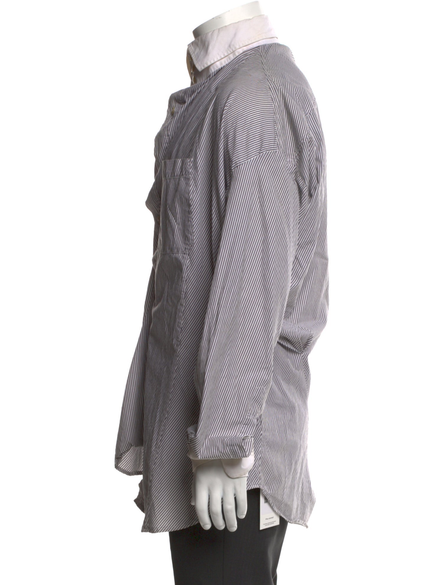 Vivienne Westwood Striped Long Sleeve Dress Shirt